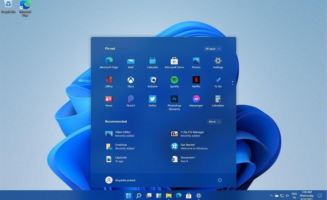 Giao diện của Windows 11