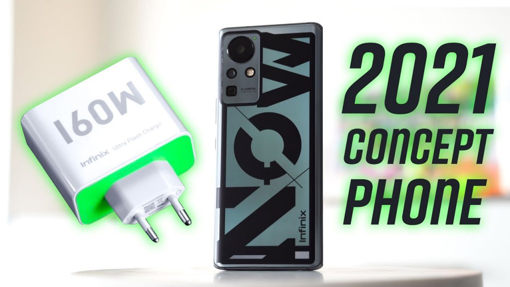 Infinix Concept Phone 2021 sở hữu sạc siêu nhanh