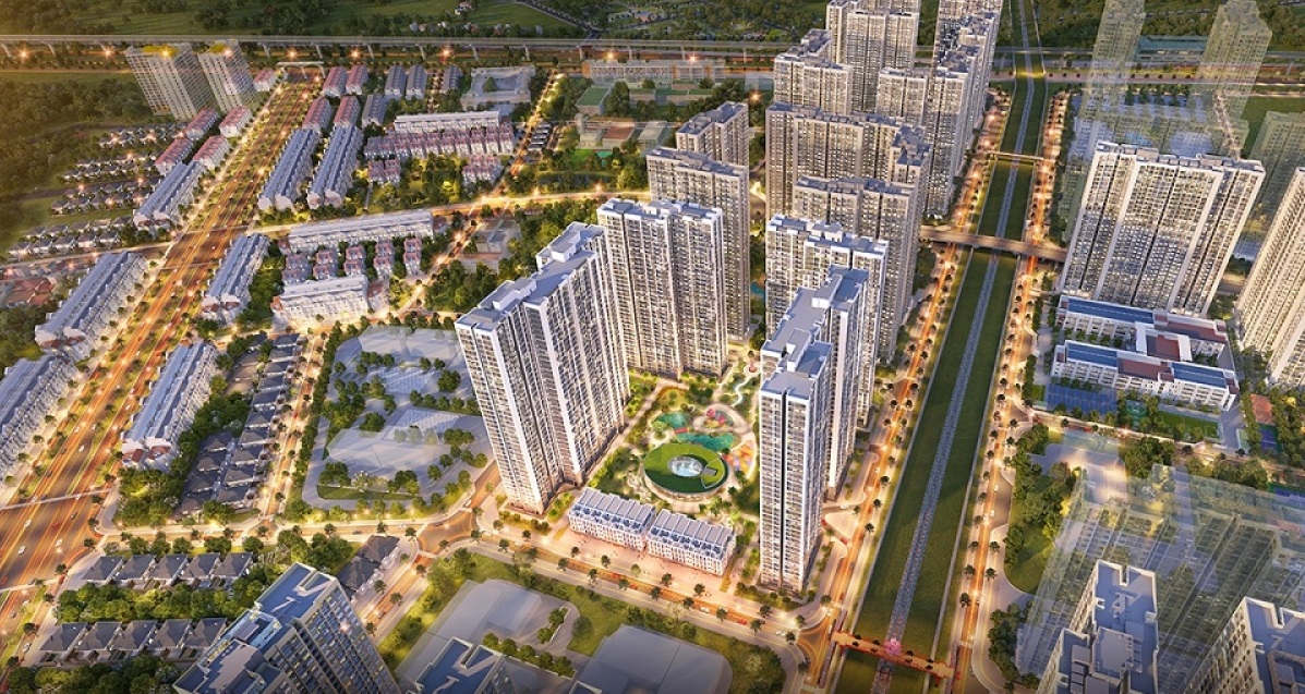 Chung cư Metrolines Vinhomes Smart City Hà Nội với quy mô 10ha với 3 phân khu