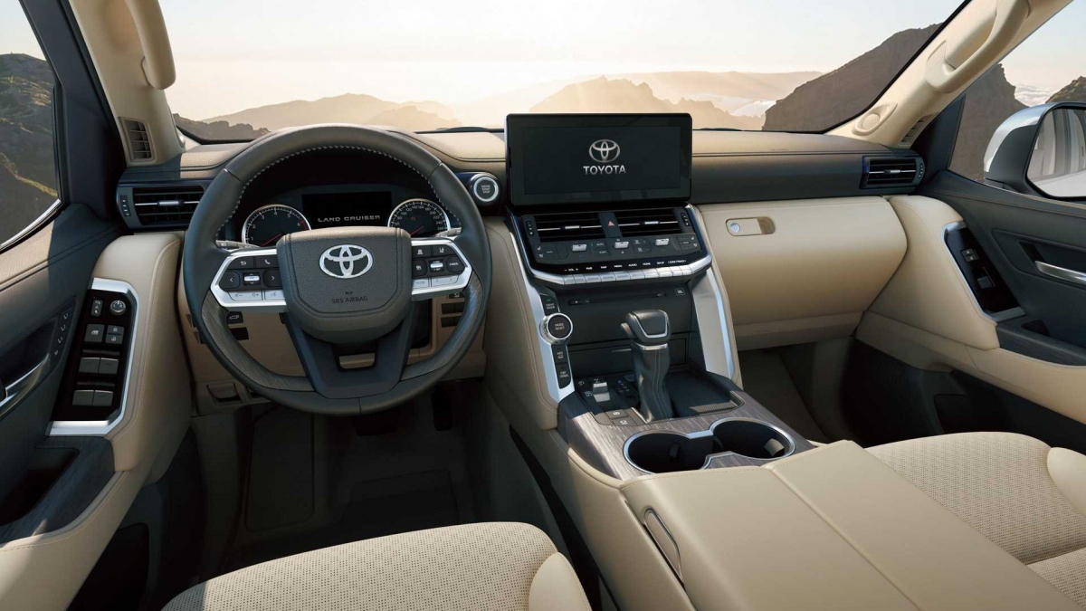 Nội thất Toyota Land Cruiser 2022