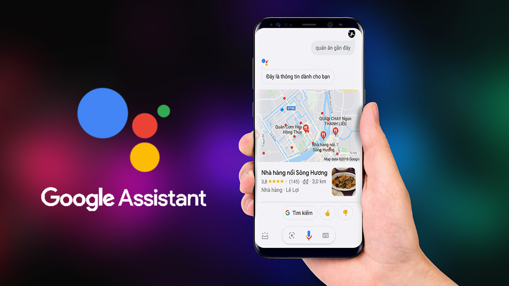 Quảng cáo xuất hiện khi người dùng sử dụng hỏi Google Assistant 
